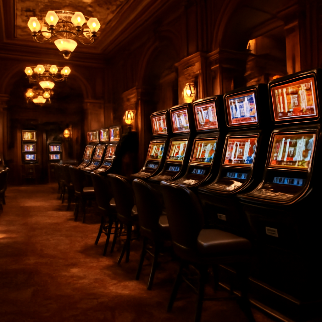 Casino interior ambiance at Two Up Casino Login
